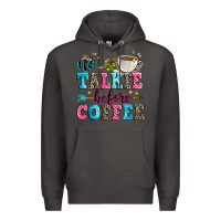 Smoke no talkie before coffee Premium Hoodie - Zillion Design Studio