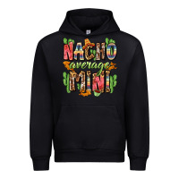 Black nacho average mini Urban Hoodie - Zillion Design Studio