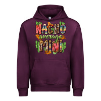 Mauve Wine nacho average mini Urban Hoodie - Zillion Design Studio