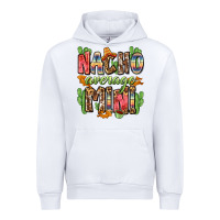 White nacho average mini Urban Hoodie - Zillion Design Studio