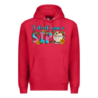 Cardinal i don't give a sip Premium Hoodie - Zillion Design Studio