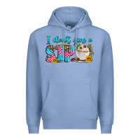 Colony Blue i don't give a sip Premium Hoodie - Zillion Design Studio