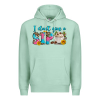 Seafoam i don't give a sip Premium Hoodie - Zillion Design Studio