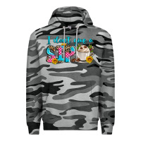 Slate Camo i don't give a sip Premium Hoodie - Zillion Design Studio