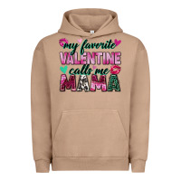 Pigment Burro my favorite valentine calls me mama Urban Hoodie - Zillion Design Studio