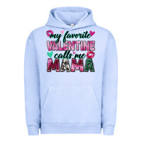 Pigment Grape Ice my favorite valentine calls me mama Urban Hoodie - Zillion Design Studio