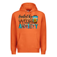Carrot fueled by coffee and anxiety Premium Hoodie - Zillion Design Studio
