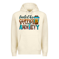 Sandshell fueled by coffee and anxiety Premium Hoodie - Zillion Design Studio