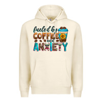 Tofu fueled by coffee and anxiety Premium Hoodie - Zillion Design Studio
