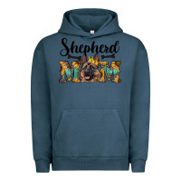 Pigment Midnight Navy shepherd mom western Urban Hoodie - RanaPortraitStore