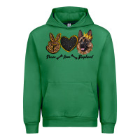 Emerald peace love shepherd Urban Hoodie - RanaPortraitStore