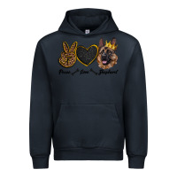 Navy peace love shepherd Urban Hoodie - RanaPortraitStore