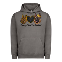 Pigment Tornado peace love shepherd Urban Hoodie - RanaPortraitStore