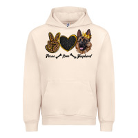 Sandshell peace love shepherd Urban Hoodie - RanaPortraitStore