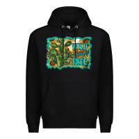Black wild and free cactus Premium Hoodie - RanaPortraitStore