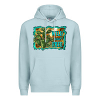 Blue Mist wild and free cactus Premium Hoodie - RanaPortraitStore