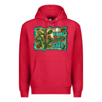 Cardinal wild and free cactus Premium Hoodie - RanaPortraitStore