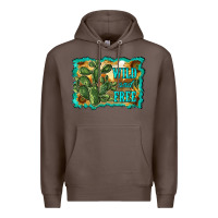 Coffee wild and free cactus Premium Hoodie - RanaPortraitStore