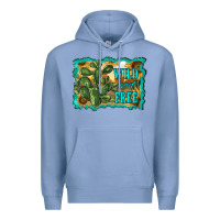 Colony Blue wild and free cactus Premium Hoodie - RanaPortraitStore
