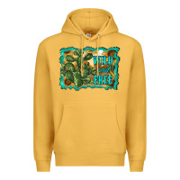 Mustard wild and free cactus Premium Hoodie - RanaPortraitStore