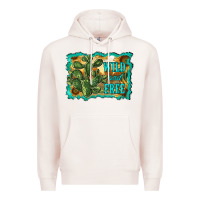 Pale Pink wild and free cactus Premium Hoodie - RanaPortraitStore
