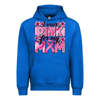 Cobalt i wear pink for my mom Urban Hoodie - Zillion Design Studio