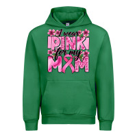 Emerald i wear pink for my mom Urban Hoodie - Zillion Design Studio