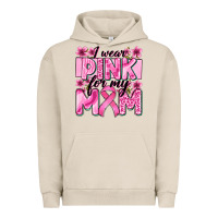 Pigment French Oak i wear pink for my mom Urban Hoodie - Zillion Design Studio