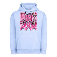 Pigment Grape Ice i wear pink for my mom Urban Hoodie - Zillion Design Studio