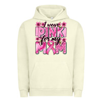 Pigment Pistachio i wear pink for my mom Urban Hoodie - Zillion Design Studio