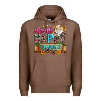 Chestnut drink happy thoughts Premium Hoodie - Zillion Design Studio