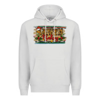 Dove Grey christmas western santa baby Premium Hoodie - RanaPortraitStore
