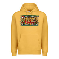Mustard christmas western santa baby Premium Hoodie - RanaPortraitStore