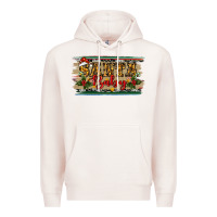 Pale Pink christmas western santa baby Premium Hoodie - RanaPortraitStore