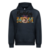 Navy western bulldog mom Urban Hoodie - RanaPortraitStore