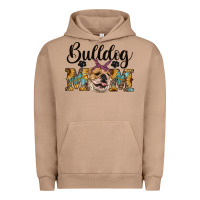 Pigment Burro western bulldog mom Urban Hoodie - RanaPortraitStore