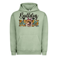 Pigment Oil Green western bulldog mom Urban Hoodie - RanaPortraitStore