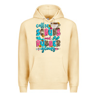 Pina Colada coffee scrubs and rubber gloves Premium Hoodie - Zillion Design Studio