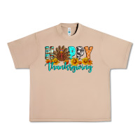Burro Happy Thanksgiving Urban Heavy Tee - Artiststas