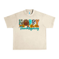 Sandshell Happy Thanksgiving Urban Heavy Tee - Artiststas