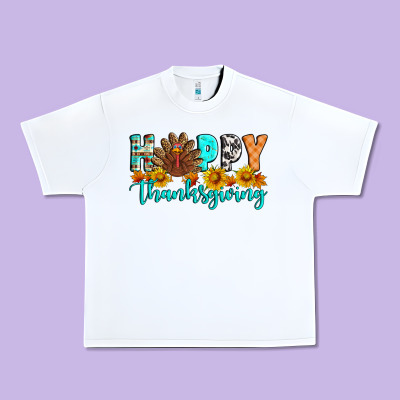 Happy Thanksgiving Urban Heavy Tee Designed By Artiststas