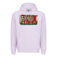 Lilac christmas western papa claus Premium Hoodie - RanaPortraitStore