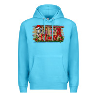 Ocean Blue christmas western papa claus Premium Hoodie - RanaPortraitStore
