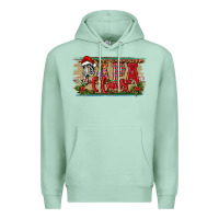 Seafoam christmas western papa claus Premium Hoodie - RanaPortraitStore
