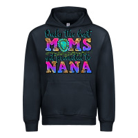Navy only the best moms get promoted to nana Urban Hoodie - Zillion Design Studio