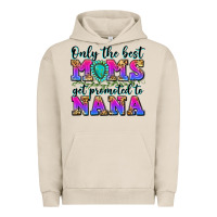 Pigment French Oak only the best moms get promoted to nana Urban Hoodie - Zillion Design Studio