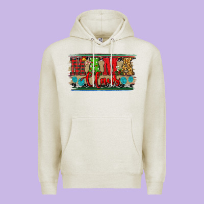 Christmas Western Mama Claus Premium Hoodie Designed By Ranaportraitstore