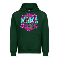 Forest Green mama vibes Urban Hoodie - Zillion Design Studio