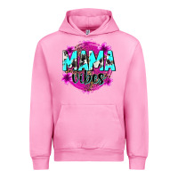 Fuchsia Pink mama vibes Urban Hoodie - Zillion Design Studio