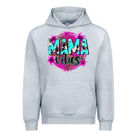 Heather Grey mama vibes Urban Hoodie - Zillion Design Studio